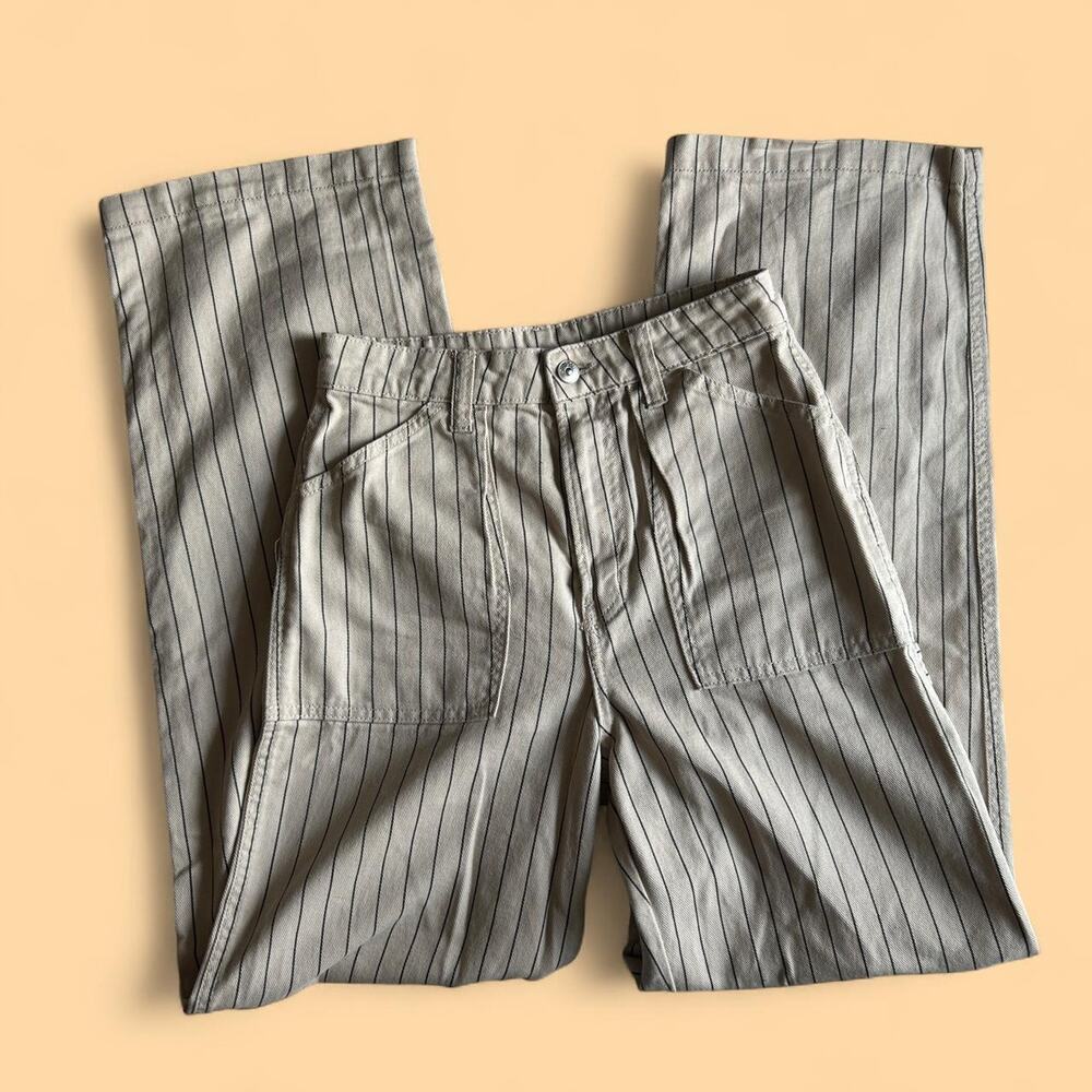 Hm divided striped cargo pants